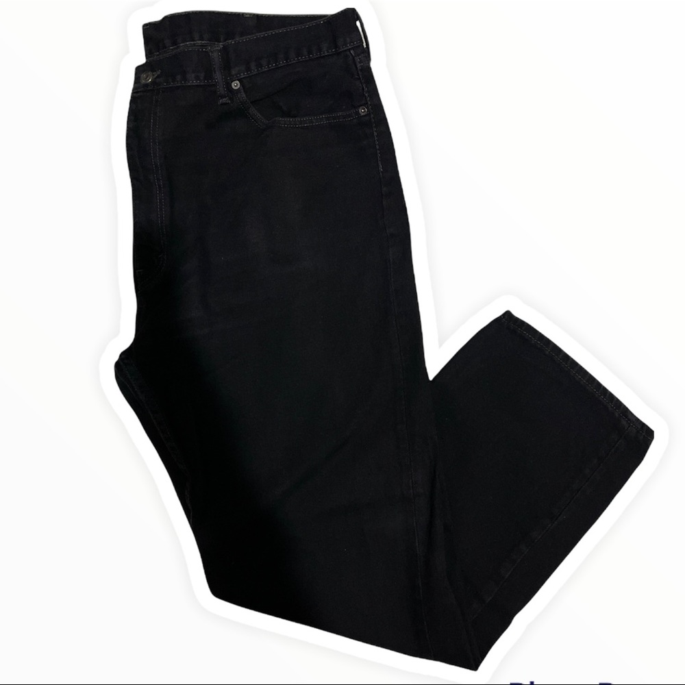 Mens 505 Levi’s black denim jeans